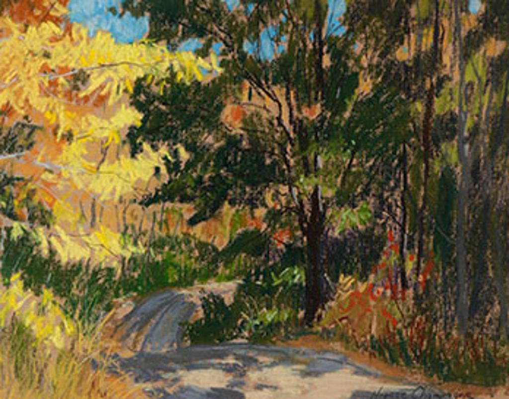Horace Champagne (1937) - Forest Road in September, Quebec (03965)