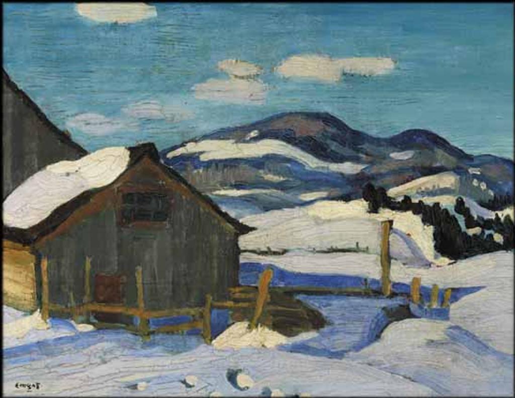 Edwin Headley Holgate (1892-1977) - Snow Scene, Malbaie