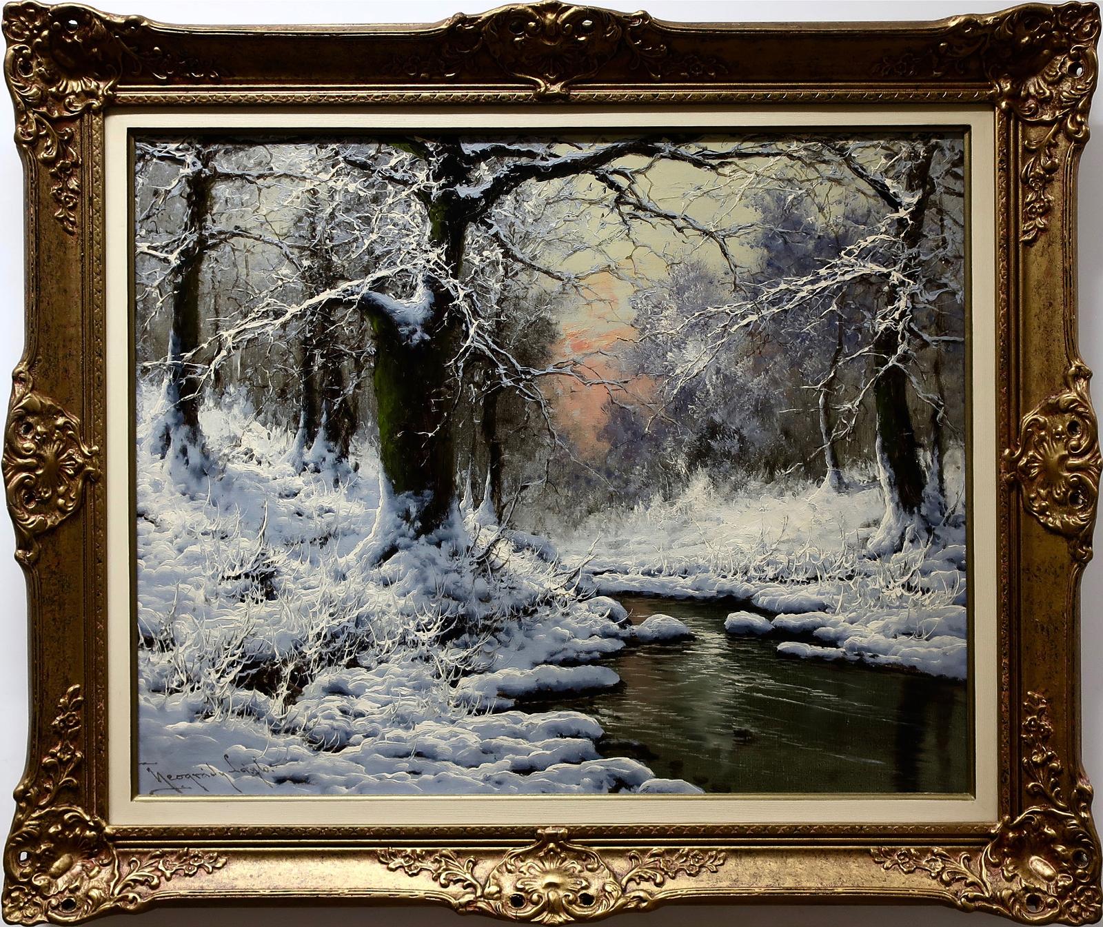 László Neogrády (1896-1962) - Untitled (Winter Forest Landscape)