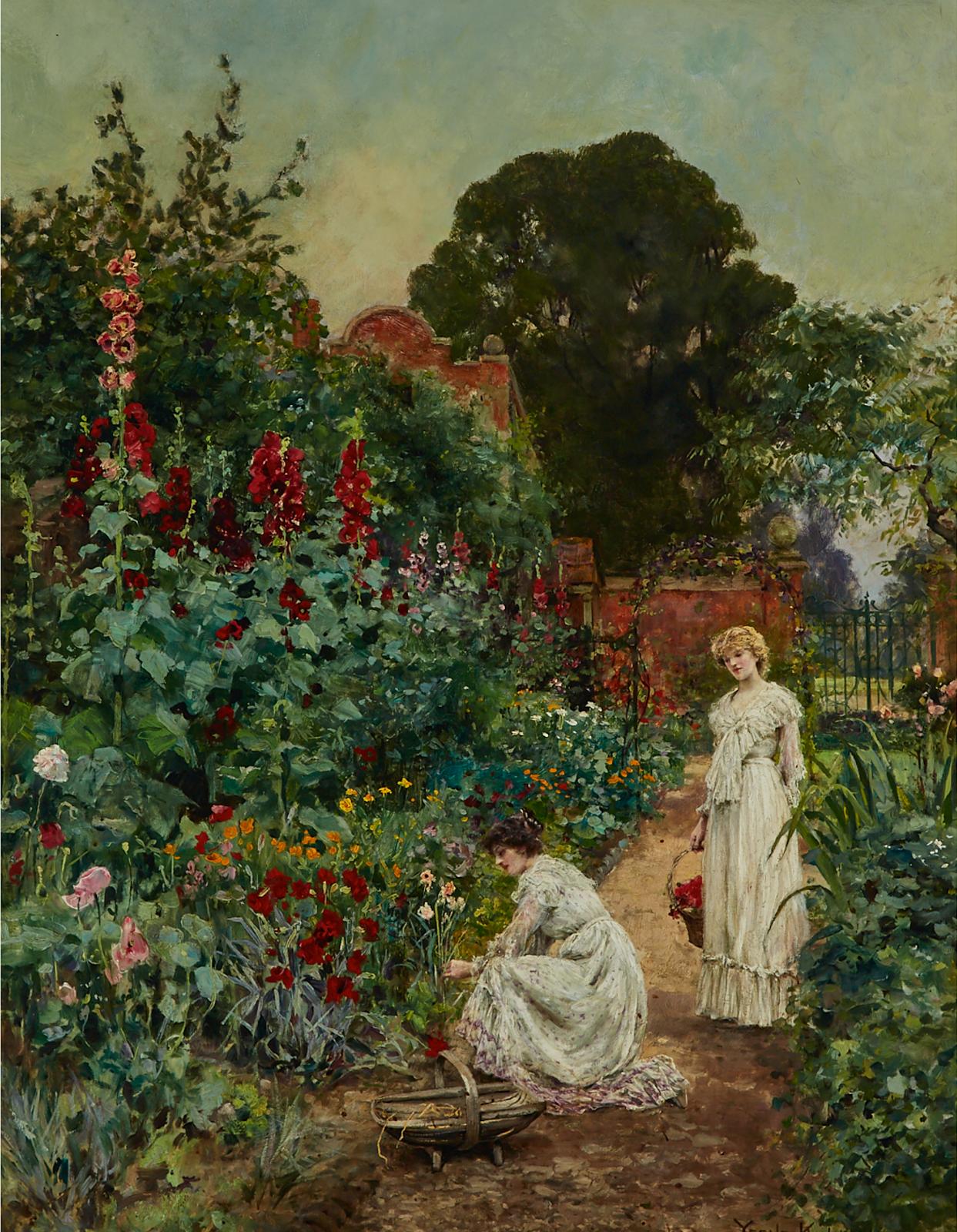 Henry John Yeend King (1855-1924) - As Fair As The Flowers
