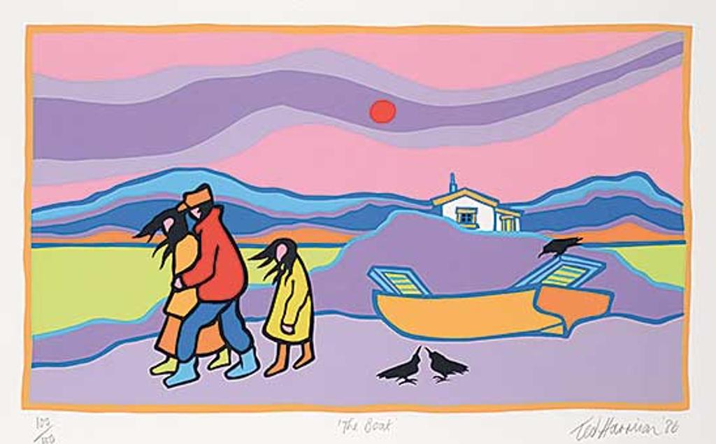 Ted Harrison (1926-2015) - The Boat #100/150