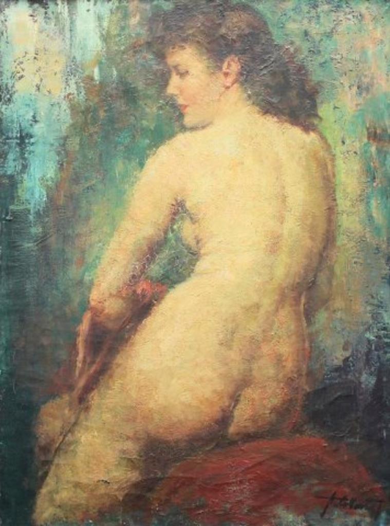 Maurice Calle Waert - Seated Nude