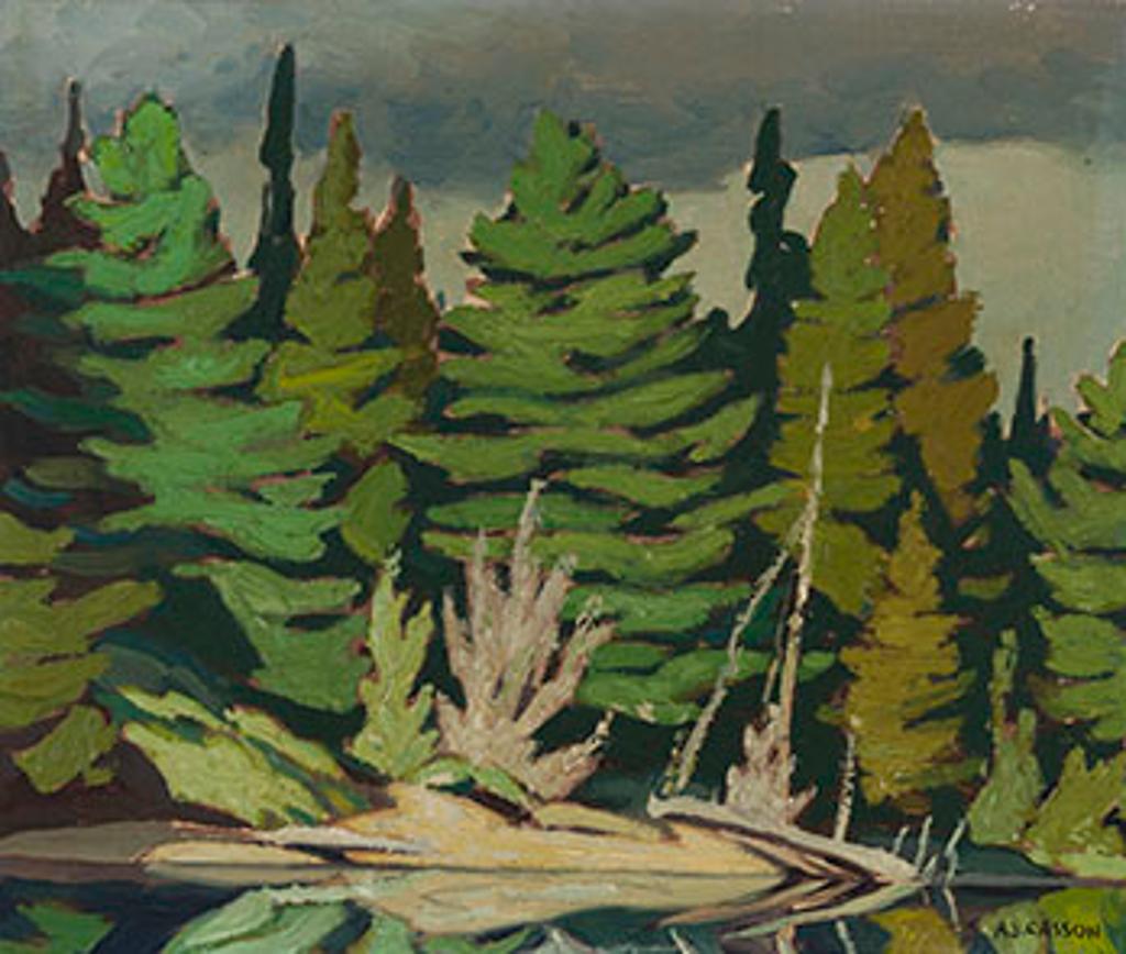 Alfred Joseph (A.J.) Casson (1898-1992) - Baptiste Lake - North