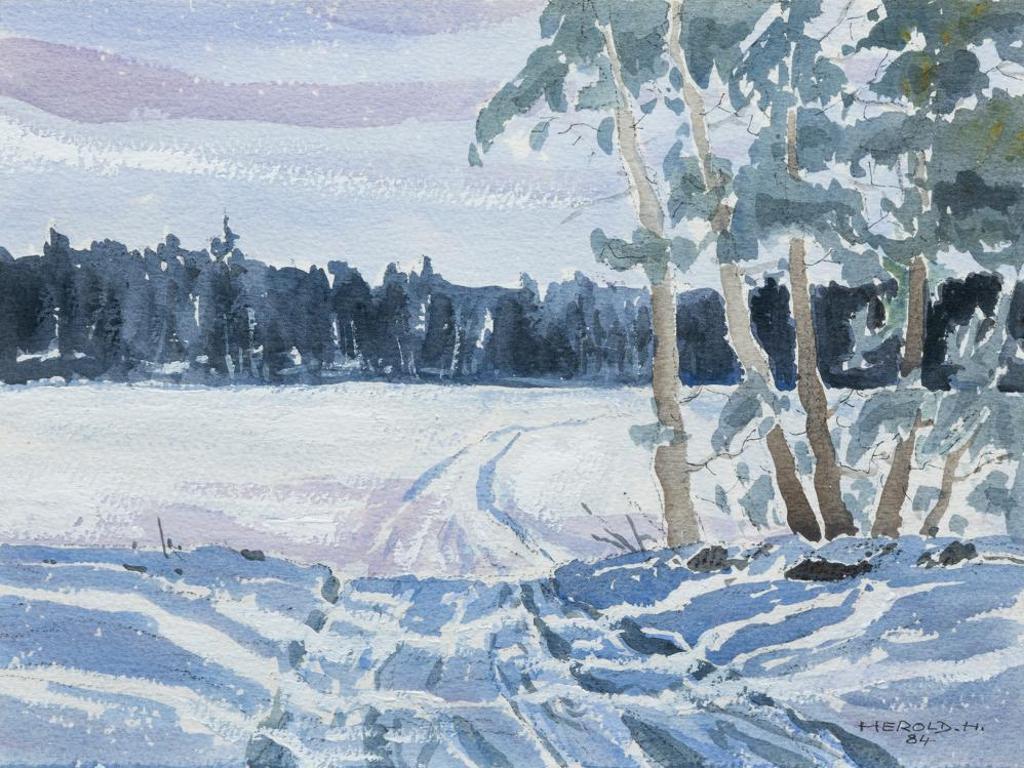 Hans Herold (1925-2011) - Untitled - Winter Scene