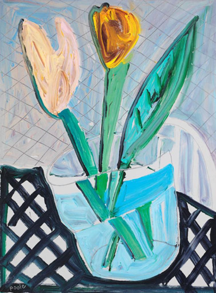 Leslie Donald Poole (1942) - Glass Vase