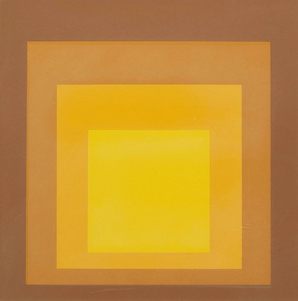 Josef Albers (1888-1976) - Untitled (from Hommage au carré) (Danilowitz 160.2)
