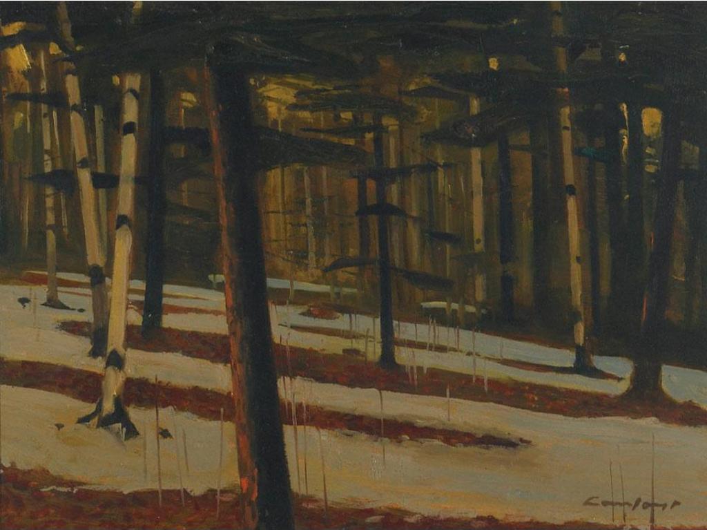 Charles Fraser Comfort (1900-1994) - Winter Wood (Gatineau Park, March 1979)