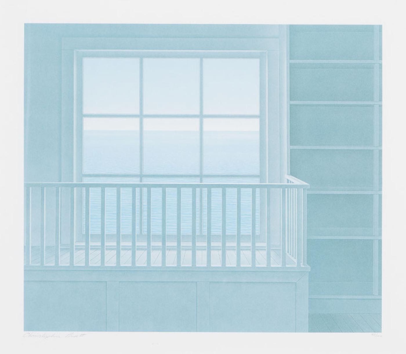 Christopher John Pratt (1935-2022) - Shop on an Island