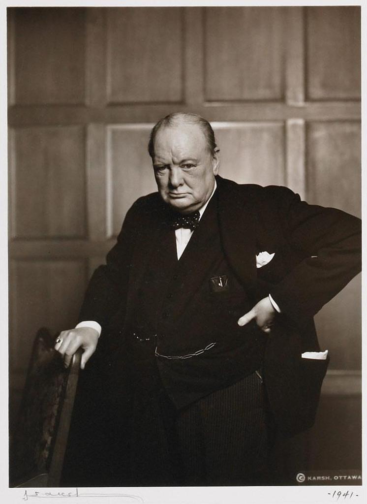 Yousuf Karsh (1908-2002) - The Right Honourable Sir Winston Churchill