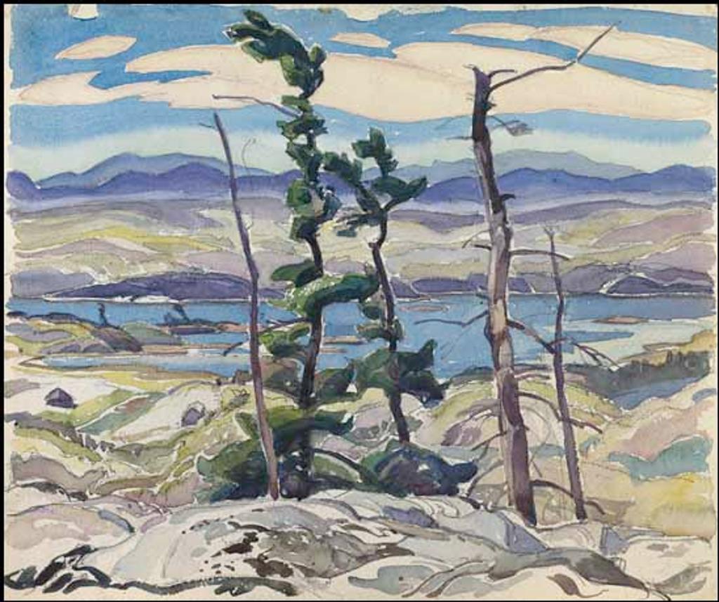 Franklin H. Carmichael (1898-1992) - McGregor Bay, La Cloche Hills