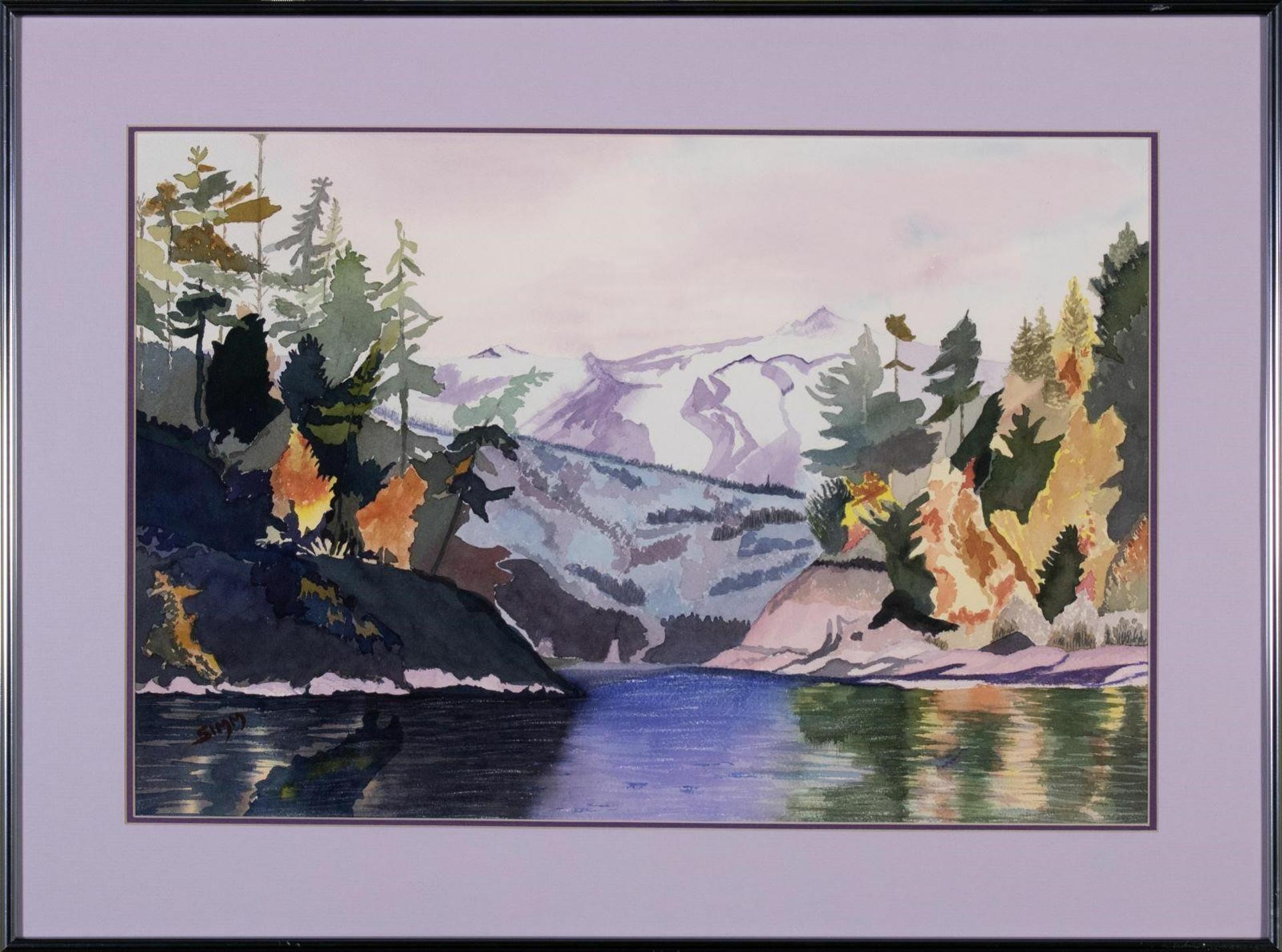 Yvette Simm (1937) - Harrison Lake