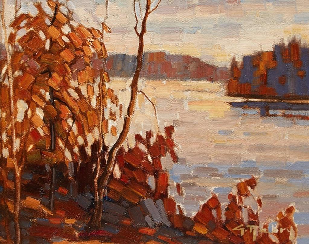 Gaston Rebry (1933-2007) - Lac des Iles, l'automne