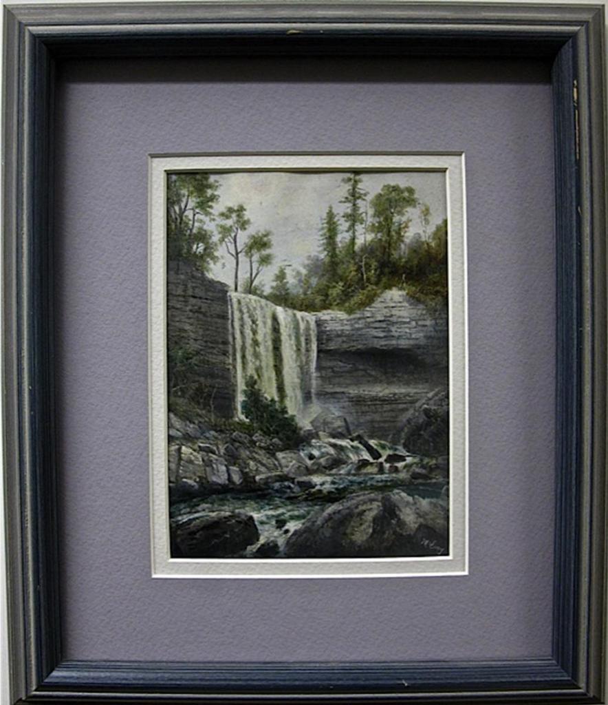Henry Nesbitt [Harry] McEvoy (1828-1914) - Waterfall