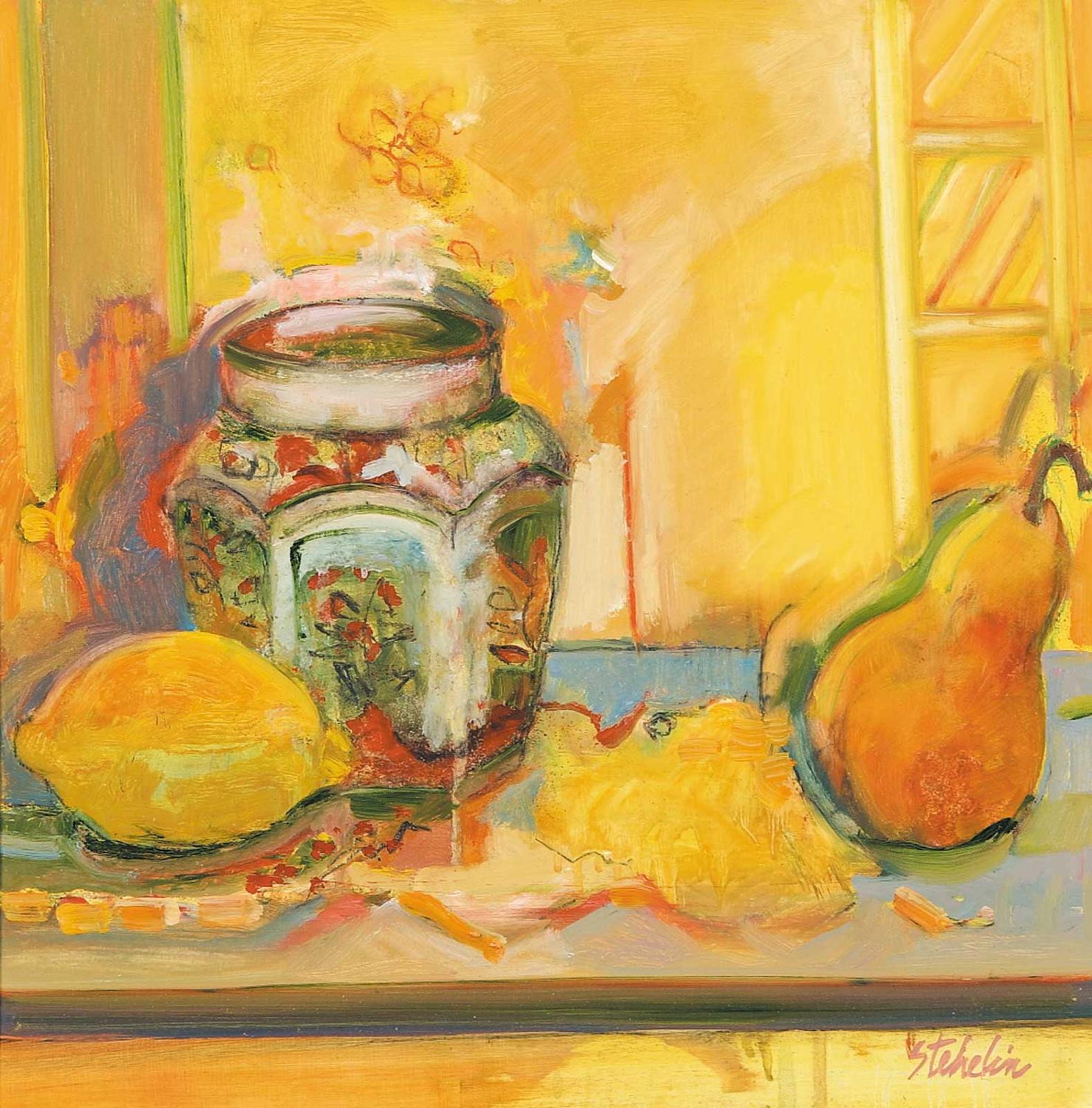 Jacqueline Stehelin - Untitled - Ginger Jar and Pear