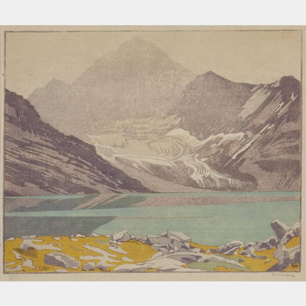Walter Joseph (W.J.) Phillips (1884-1963) - Lake Mcarthur, Canadian Rockies