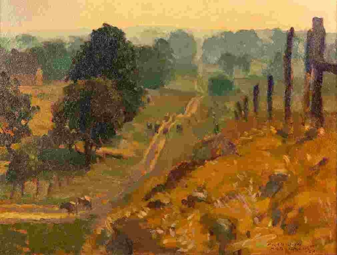 George Franklin Arbuckle (1909-2001) - Fire Haze (1933)