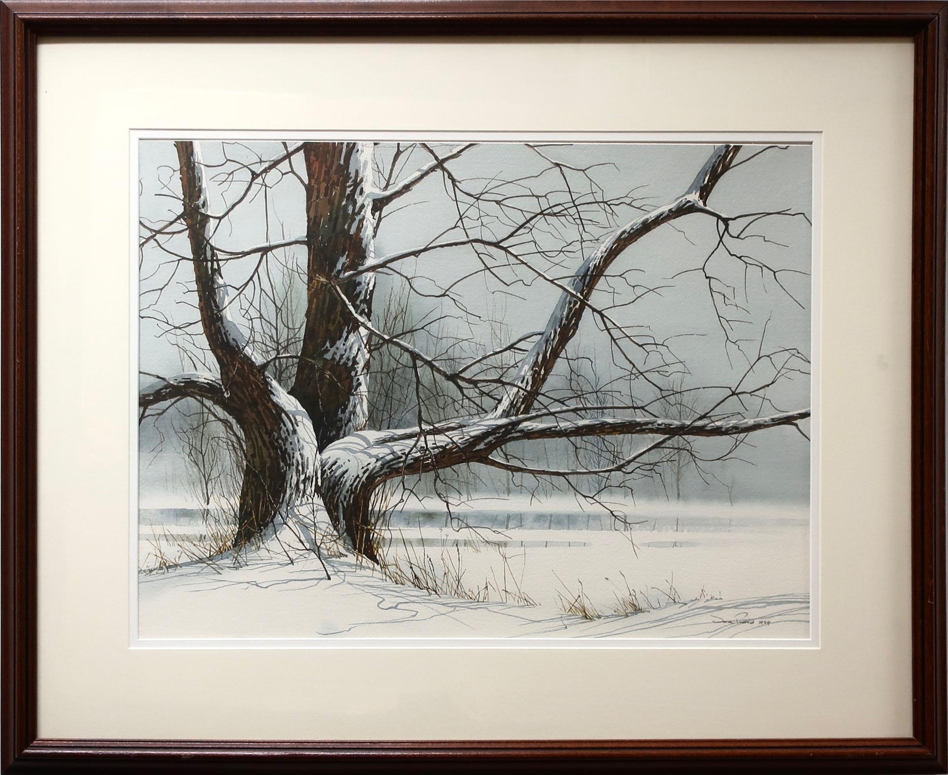 Jack Henry Reid (1925-2009) - Tree In The Snow