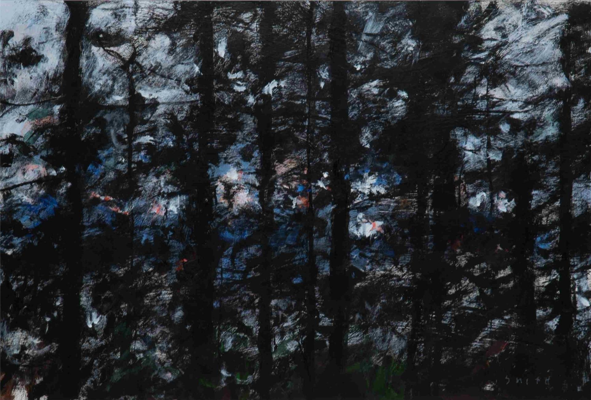 Gordon Applebee Smith (1919-2020) - Untitled (Byway trees)