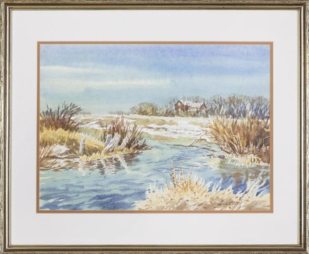 Ernest (Ernie) Luthi (1906-1983) - Untitled - Spring Runoff