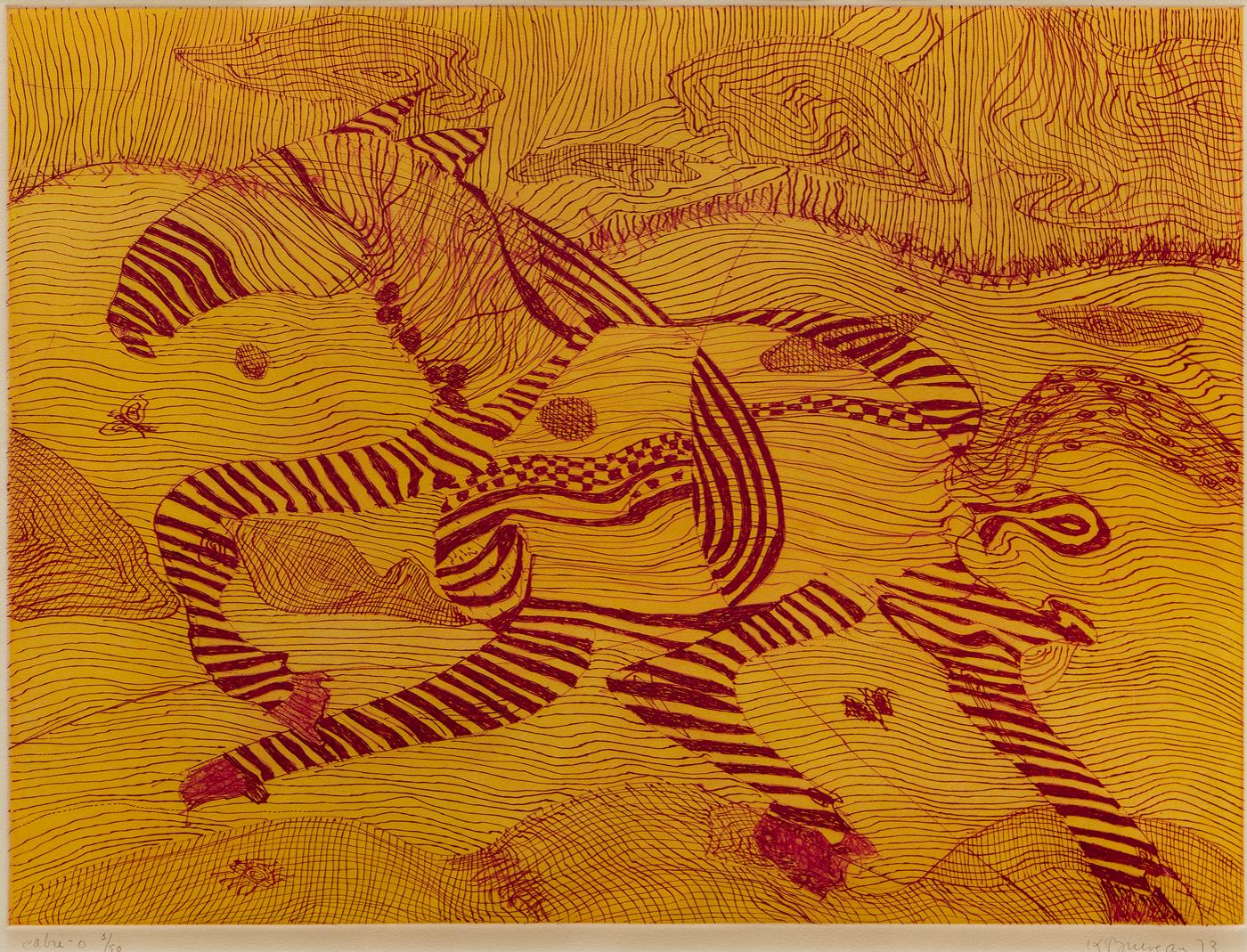 Kittie Bruneau (1929-2011) - Cabrio-o, 1973