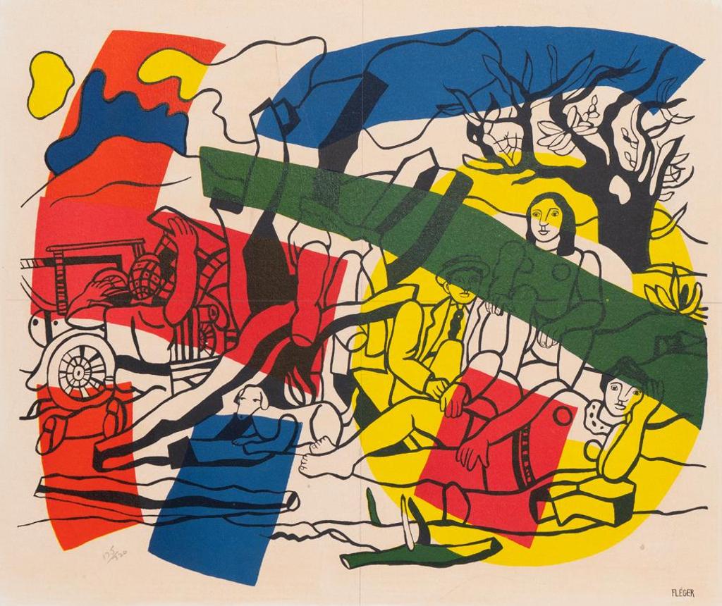 Fernand Léger (1881-1955) - Untitled (La Partie de Campagne