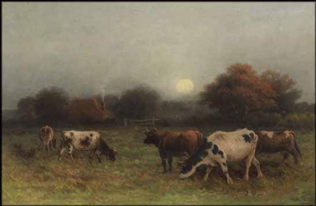 Frederick Arthur Verner (1836-1928) - Cattle at Pasture