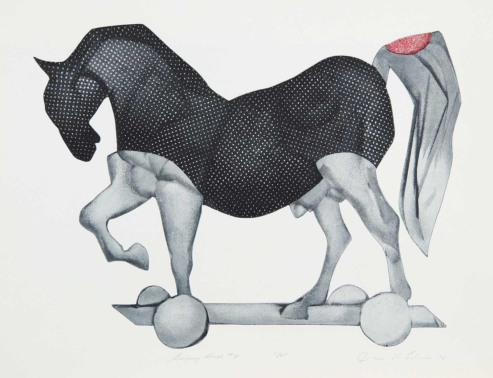 John Kenneth Esler (1933-2001) - Calgary Horse #4  #1/75