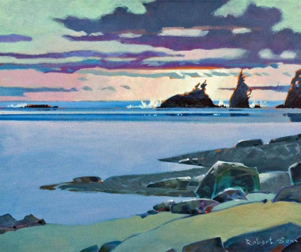 Robert Douglas Genn (1936-2014) - Sunset on the West Coast Trail
