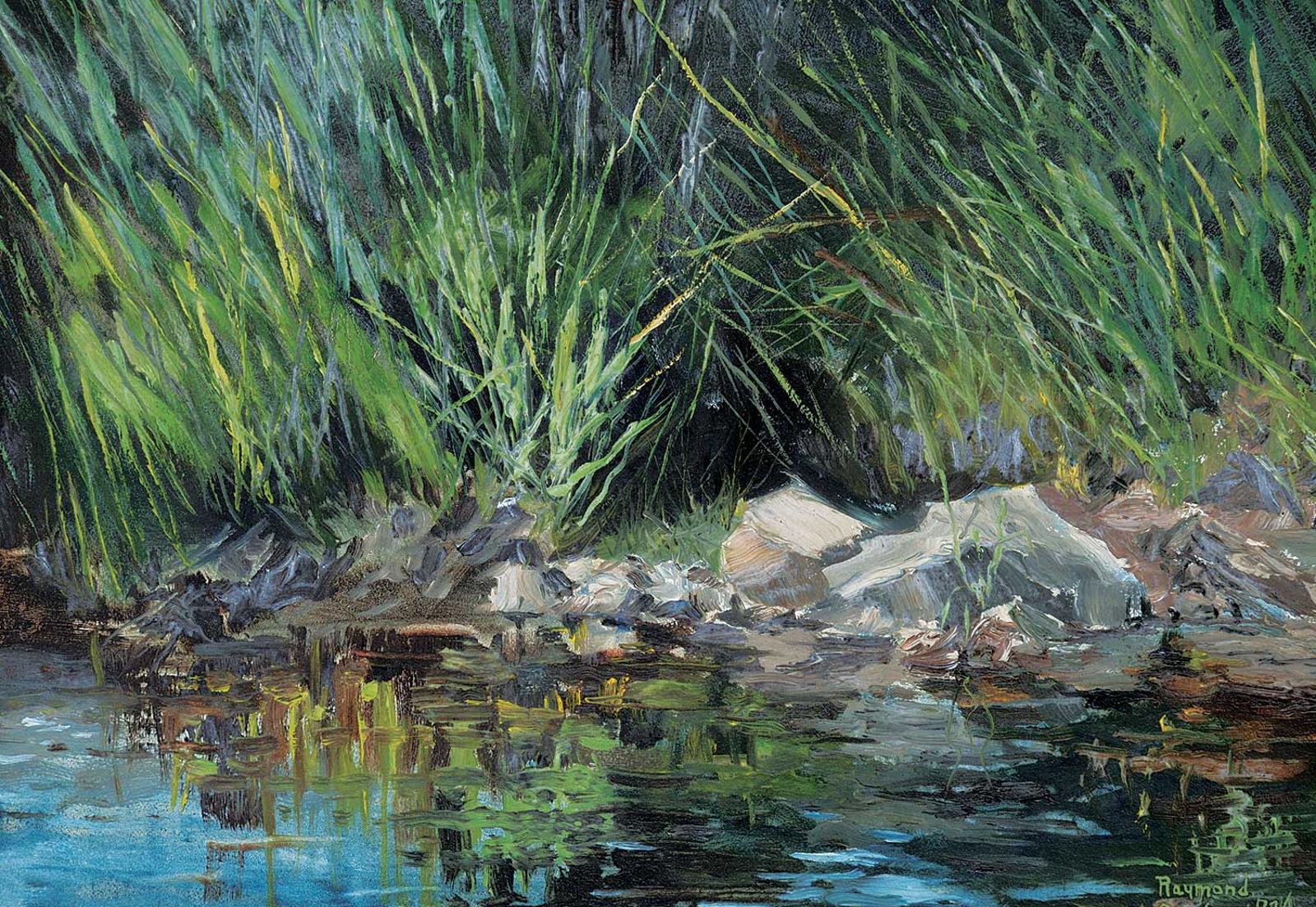 Raymond Sanford - Untitled - River Bank Reflections