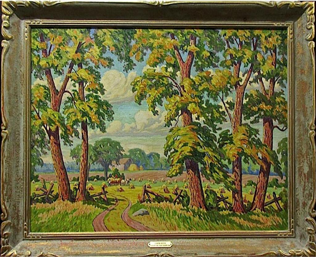 Harold O. Mcavoy (1891-1977) - Harvest Time, Near Woodbridge