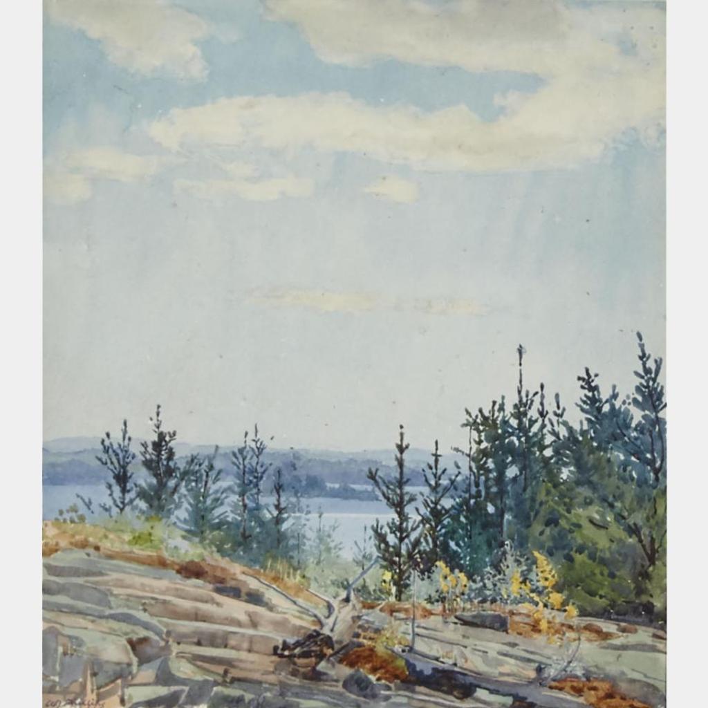 Walter Joseph (W.J.) Phillips (1884-1963) - Mountain Landscape