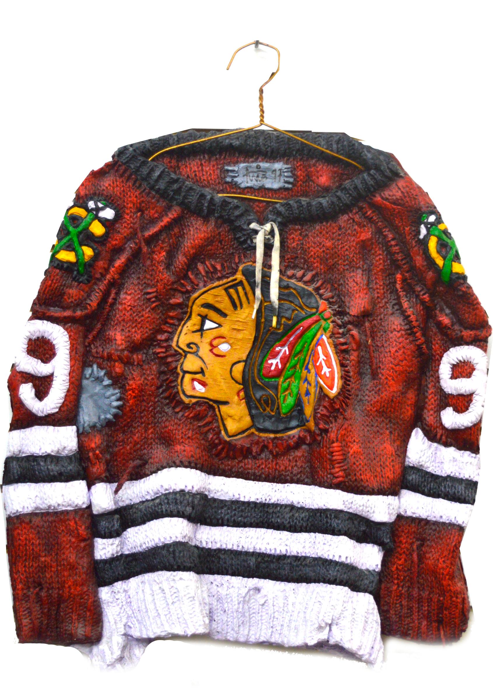 Patrick Amiot (1960) - Chicago Blackhawks Jersey #9