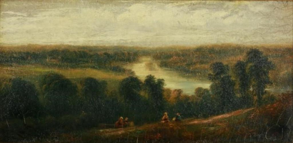 Edmund John Niemann (1813-1876) - The Thames from Richmond Hill