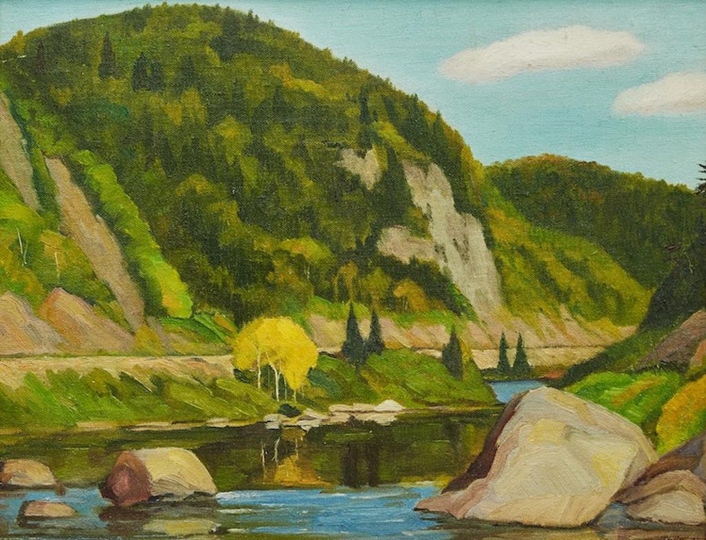 Frederick Bourchier Taylor (1906-1987) - Agawa Canyon (Looking up the Agawa River at Mile 115)