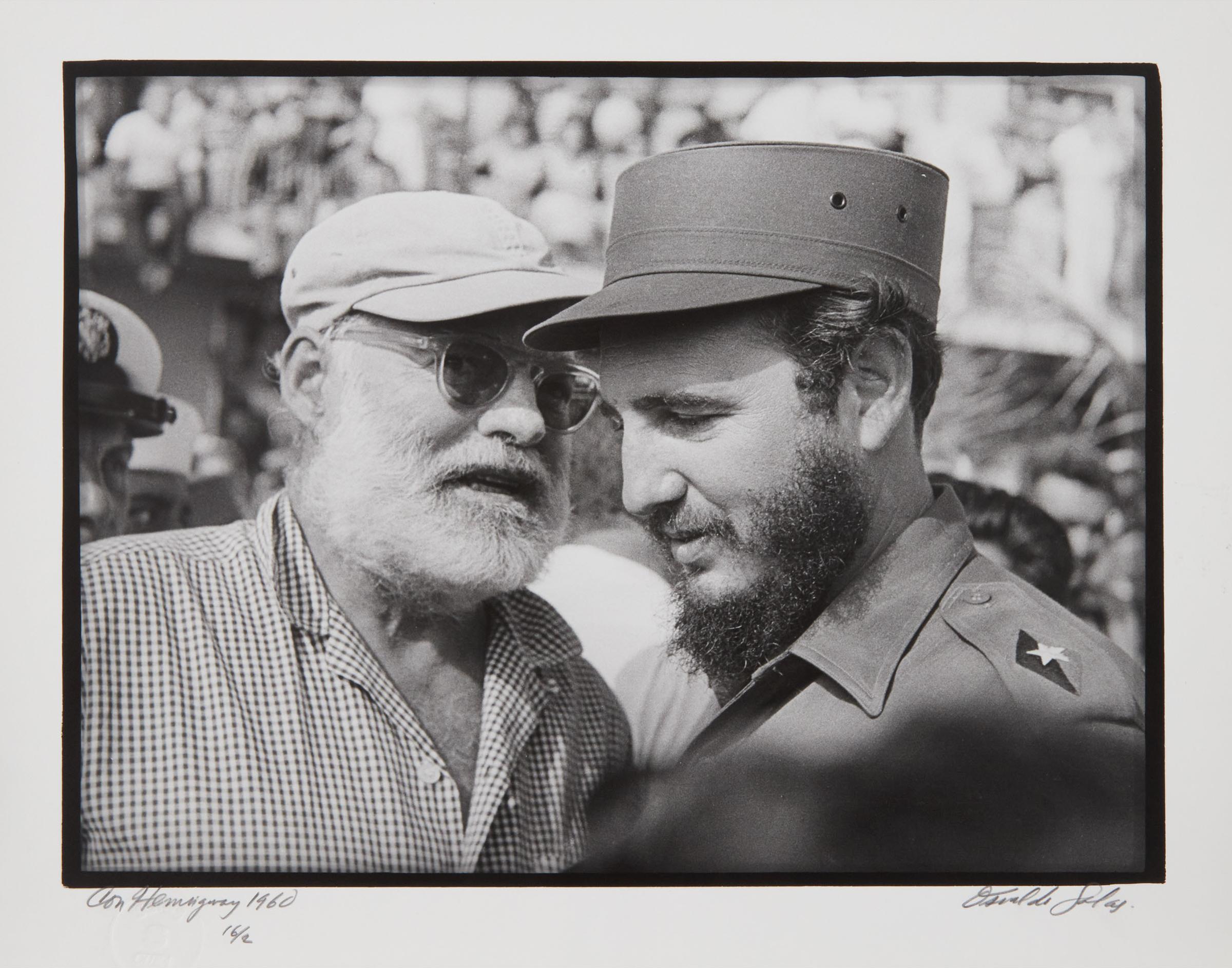 Osvaldo Salas - Con Hemingway, 1960