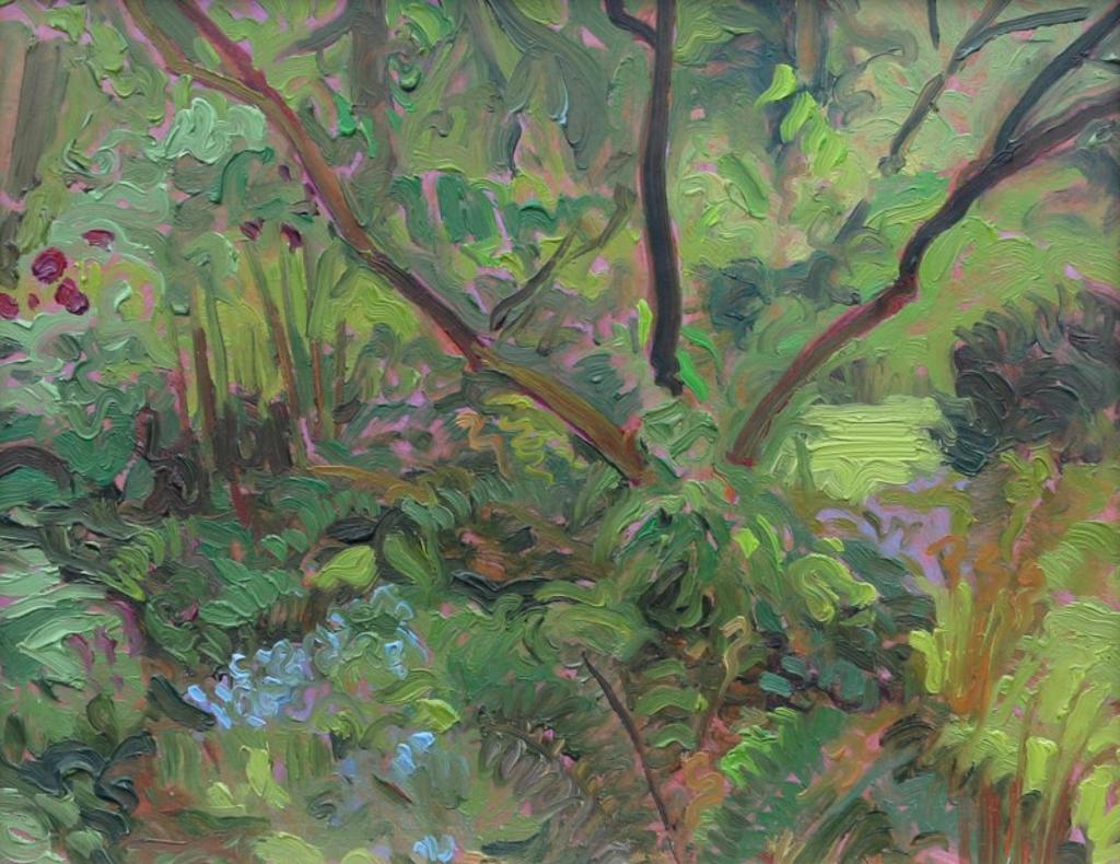 David John More (1947) - Passage By Salmonberries (Island Forest Series #xvii); 1983