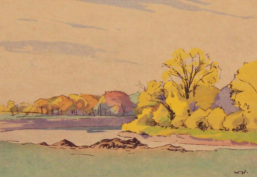 Walter Joseph (W.J.) Phillips (1884-1963) - Fall, Assiniboine River; 1931