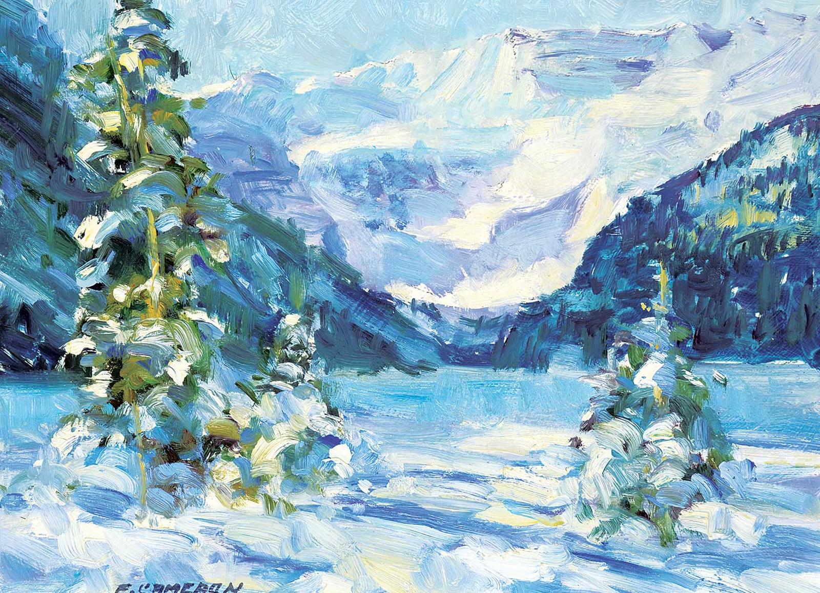 Fred Cameron (1937) - Fresh Snow - Lake Louise