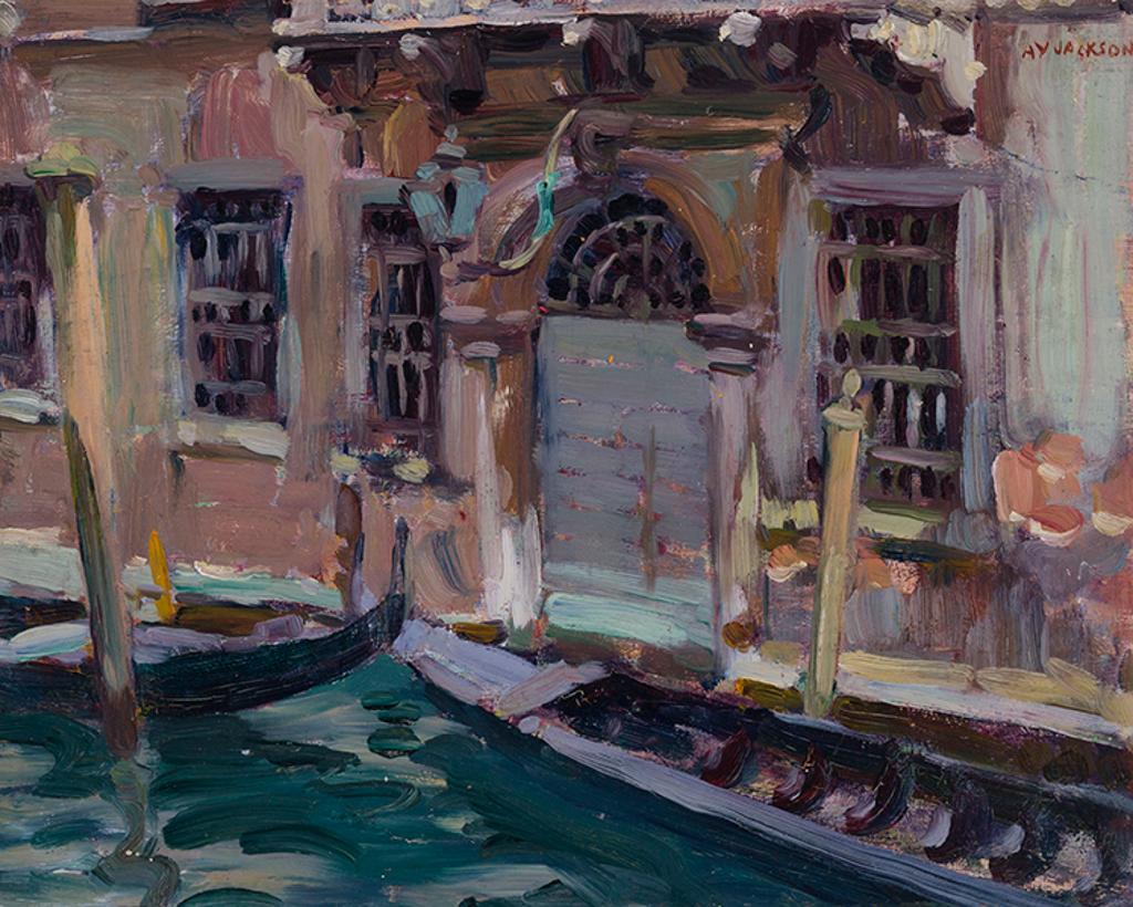 Alexander Young (A. Y.) Jackson (1882-1974) - A Doorway in Venice