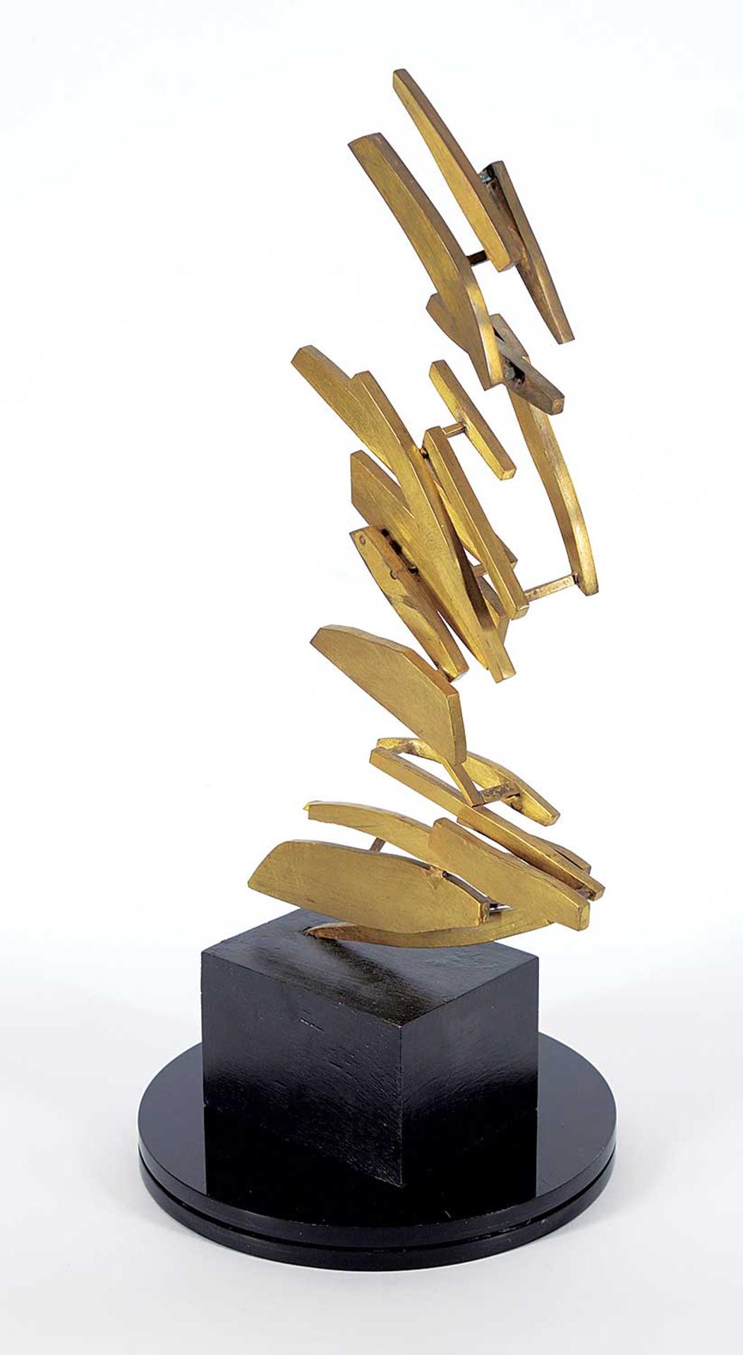 Joyce Esther Rose - Untitled - Balanced Golden Pieces