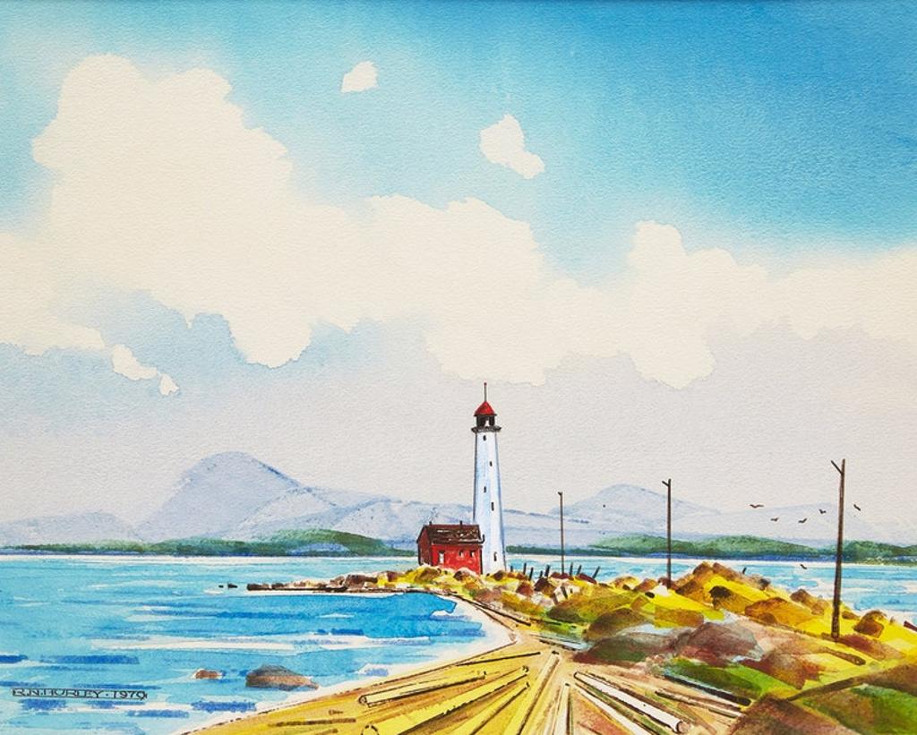 Robert Newton Hurley (1894-1980) - Coastal Landscape