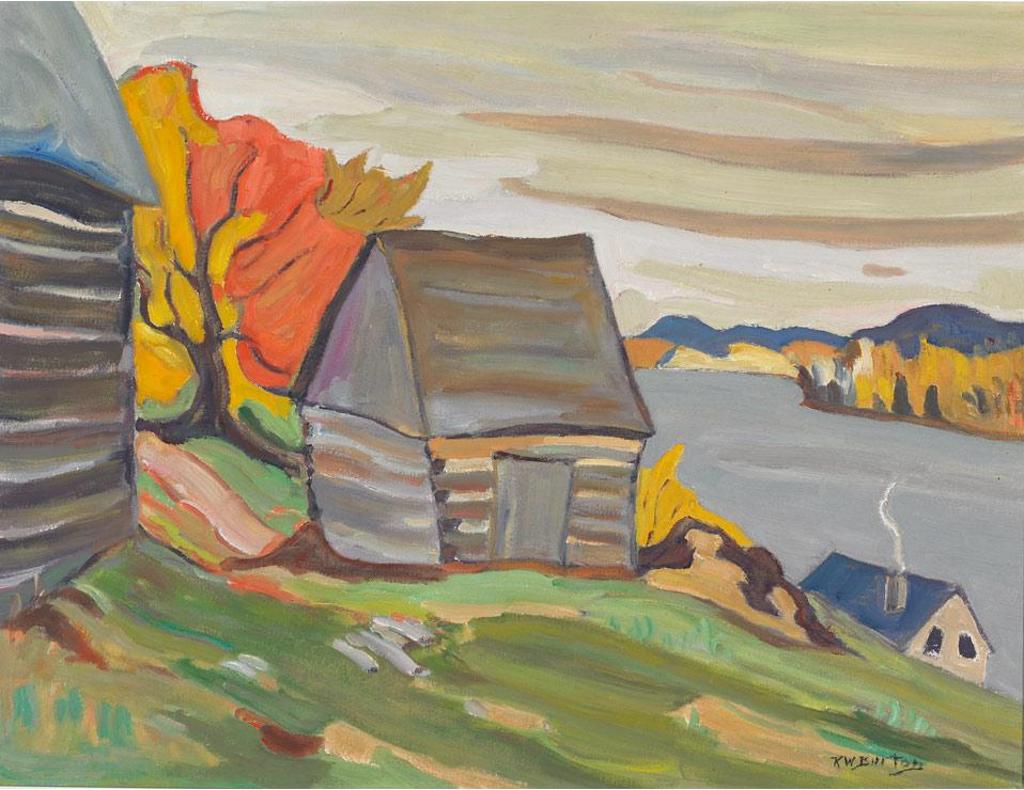 Ralph Wallace Burton (1905-1983) - Autumn Near Highfalls, Que.
