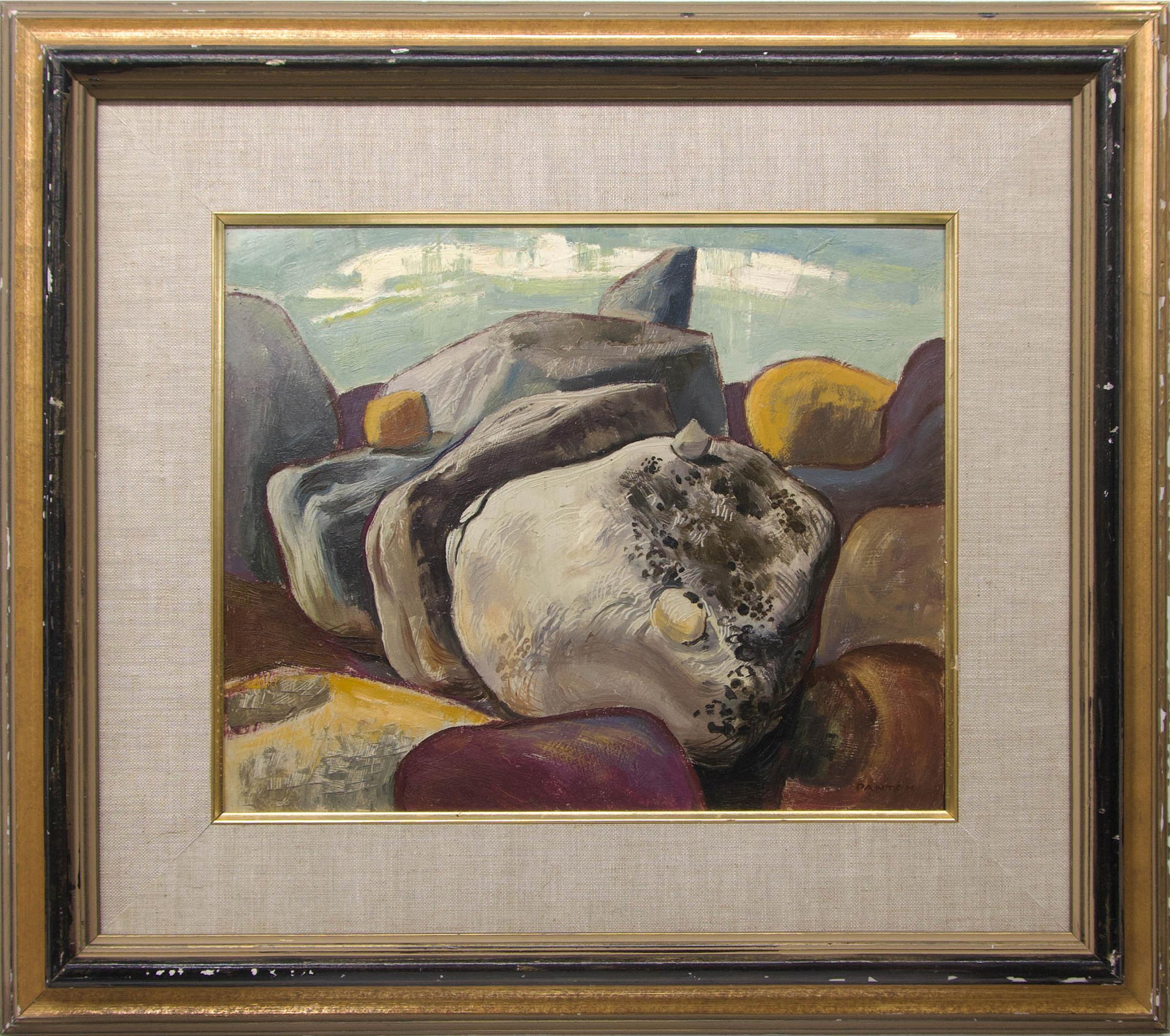 Lawrence Arthur Colley Panton (1894-1954) - Untitled (Rocky Landscape)