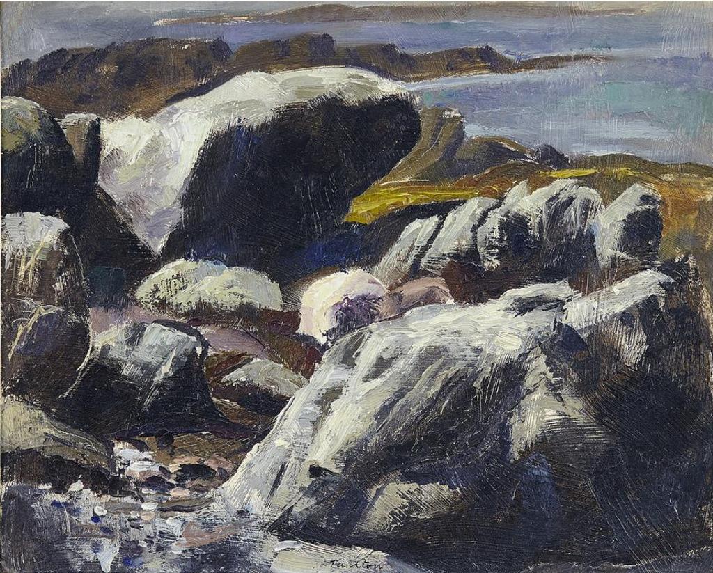 Lawrence Arthur Colley Panton (1894-1954) - Rocky Formation, Peggy’S Cove, N.S.
