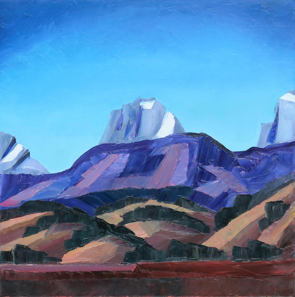 David Pugh (1946-1994) - Foothills Scene; 1993