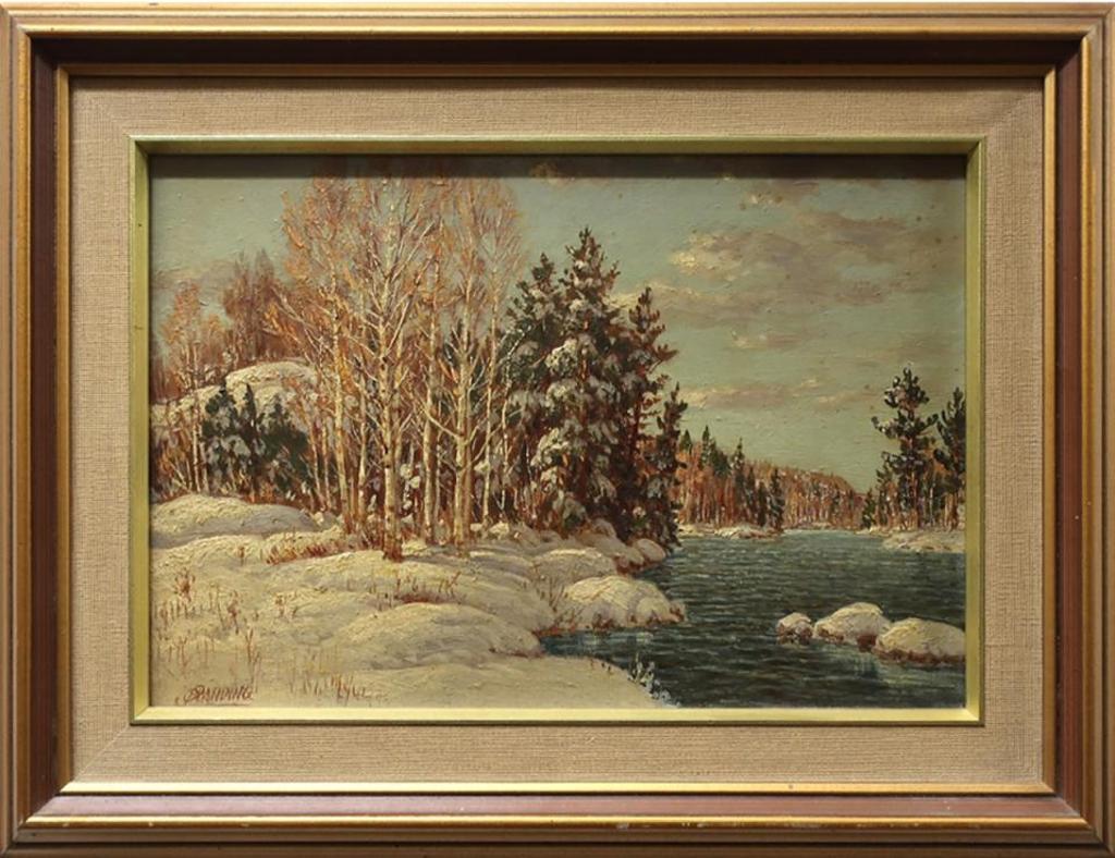 Otto Planding (1887-1964) - Winter Near Port Severn