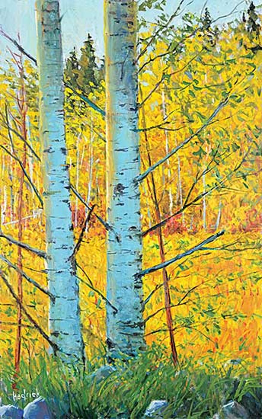 Ron Hedrick (1942) - Aspen Twins