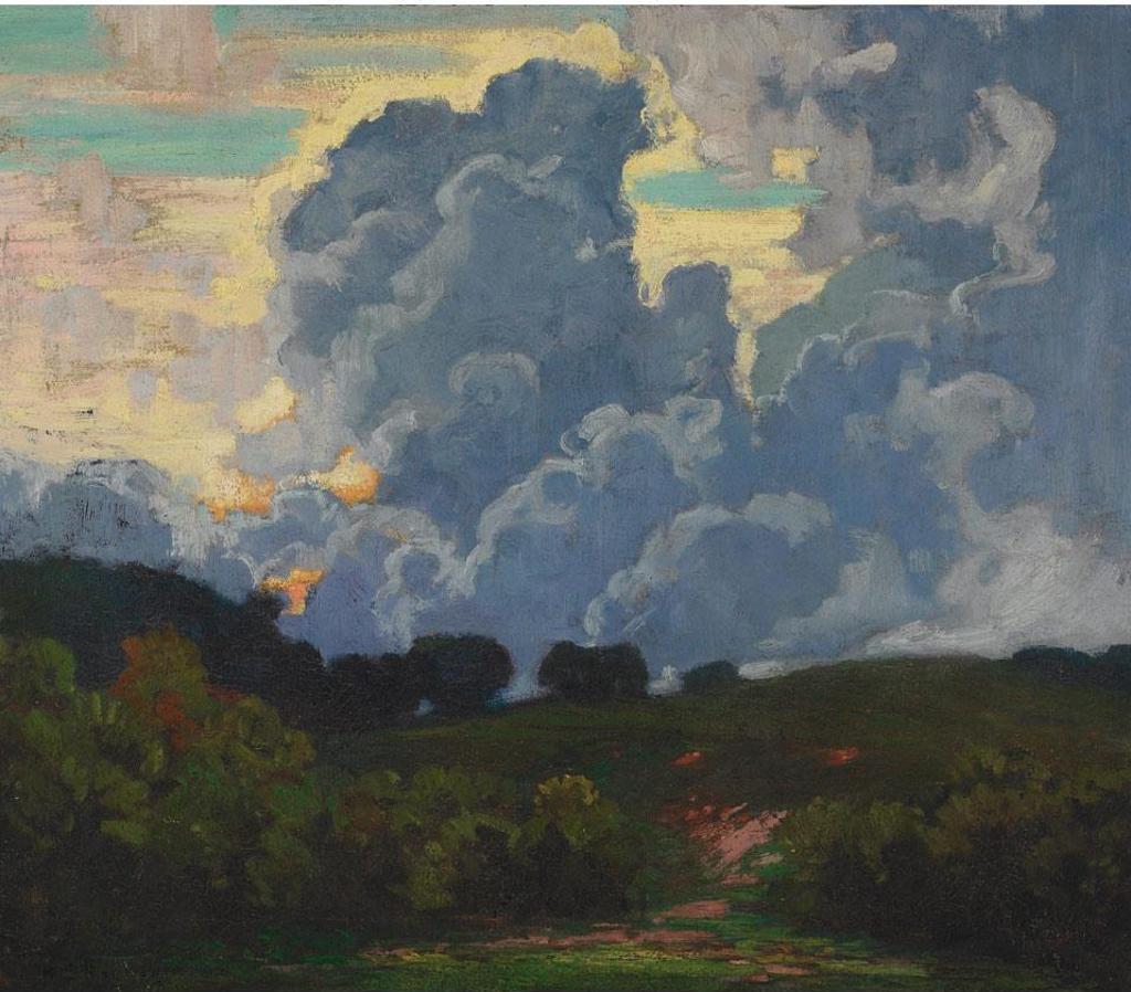 Herbert Sidney Palmer (1881-1970) - Cumulous Clouds, Humber Valley