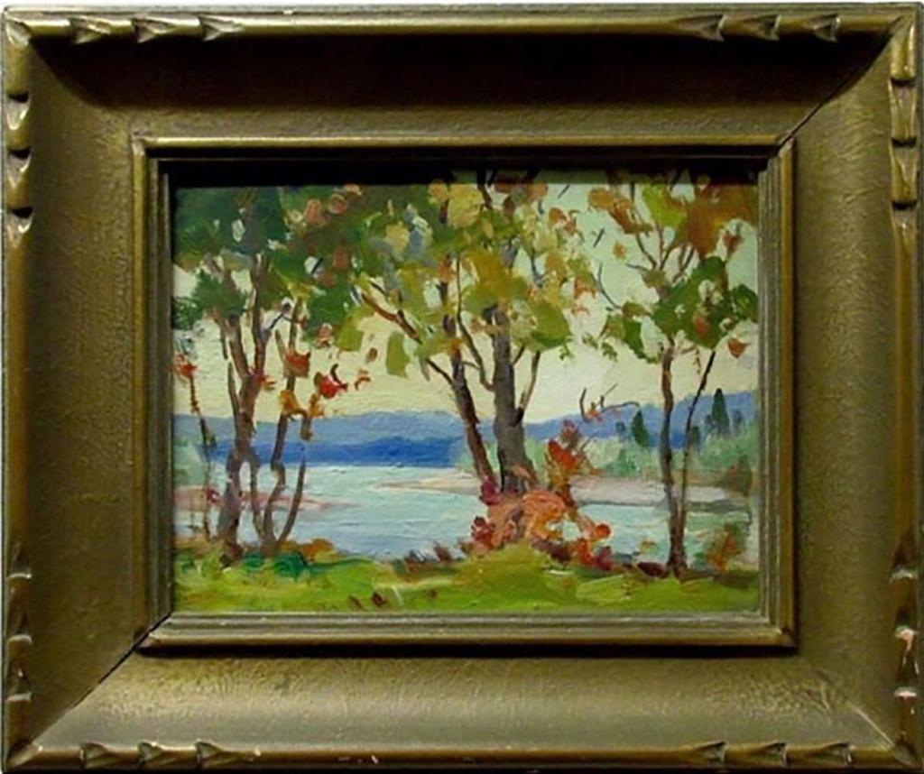 Erna Nook Jackson (1886) - Lake In Autumn