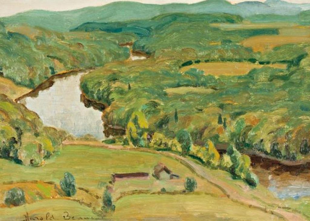 Harold Beament (1898-1994) - Red River Near Huberdeau